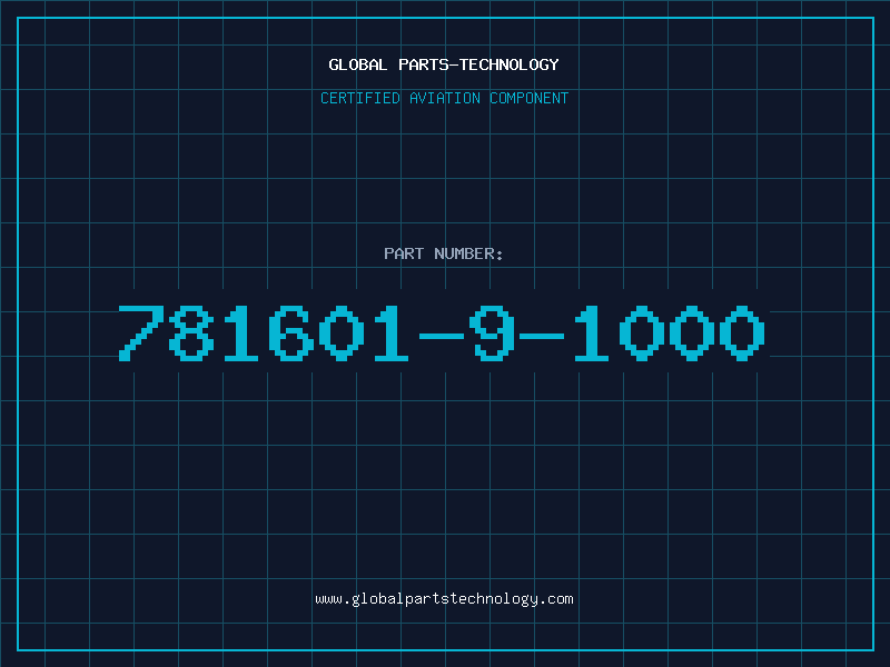Aviation Part 781601-9-1000