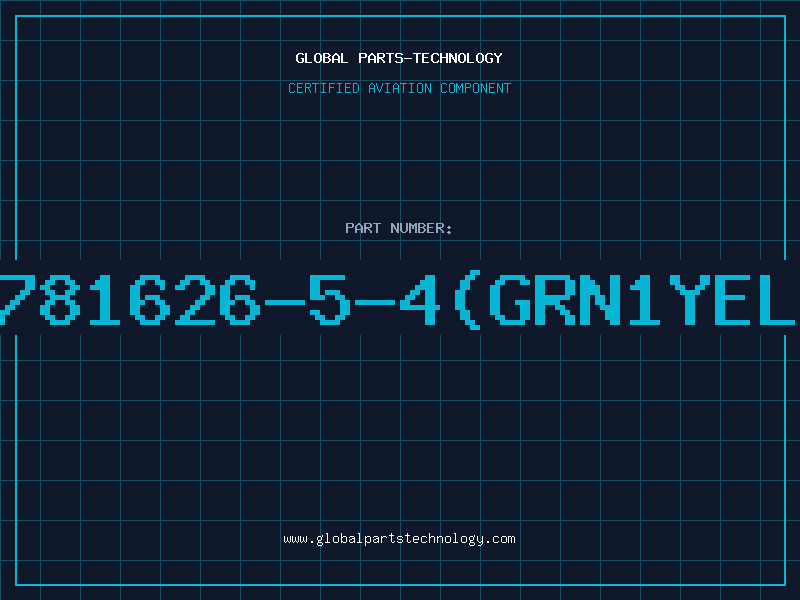 Aviation Part 781626-5-4(GRN1YEL