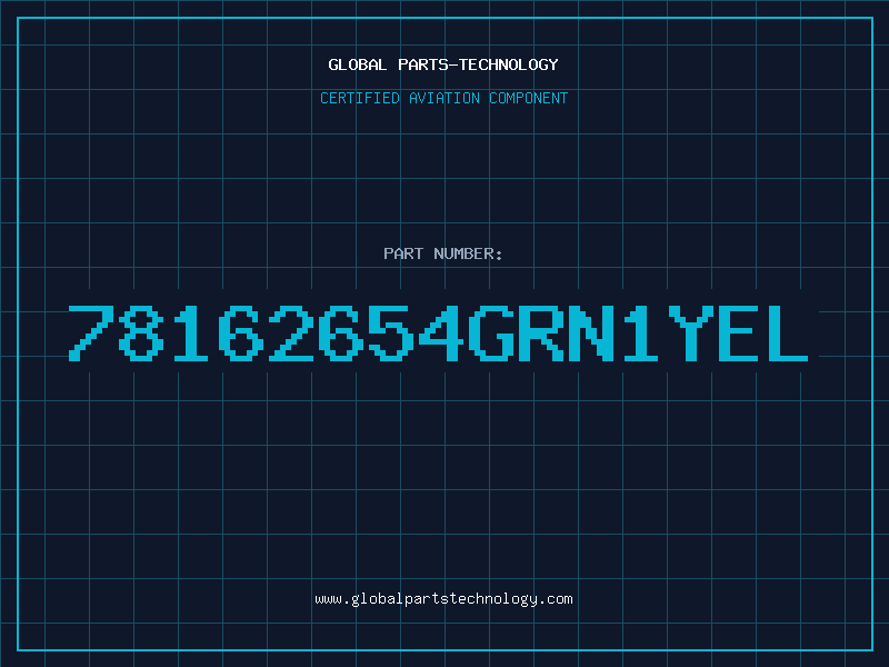 Aviation Part 78162654GRN1YEL