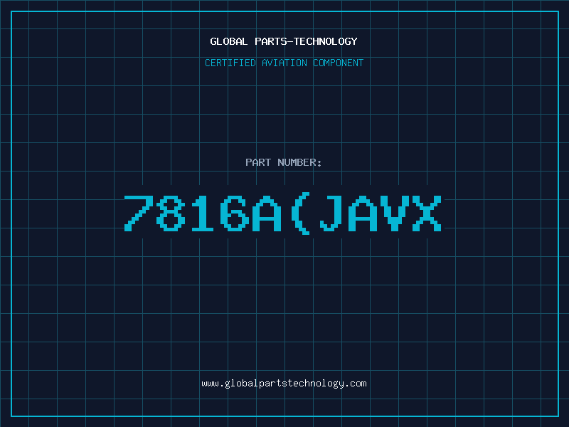 Aviation Part 7816AJAVX