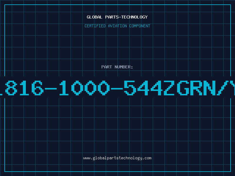 Aviation Part 781816-1000-544ZGRN/YEL