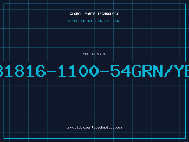 Aviation Part 781816-1100-54GRN/YEL