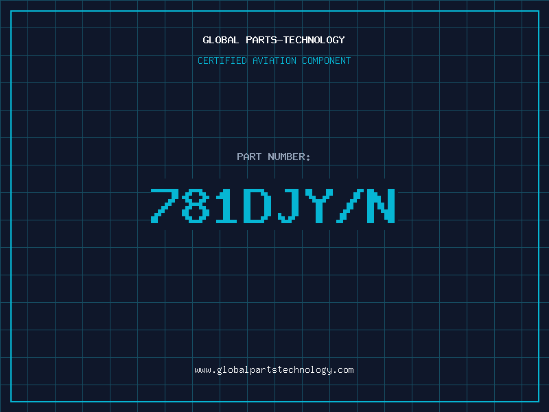 Aviation Part 781DJY/N
