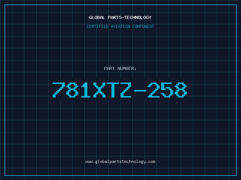Aviation Part 781XTZ-258
