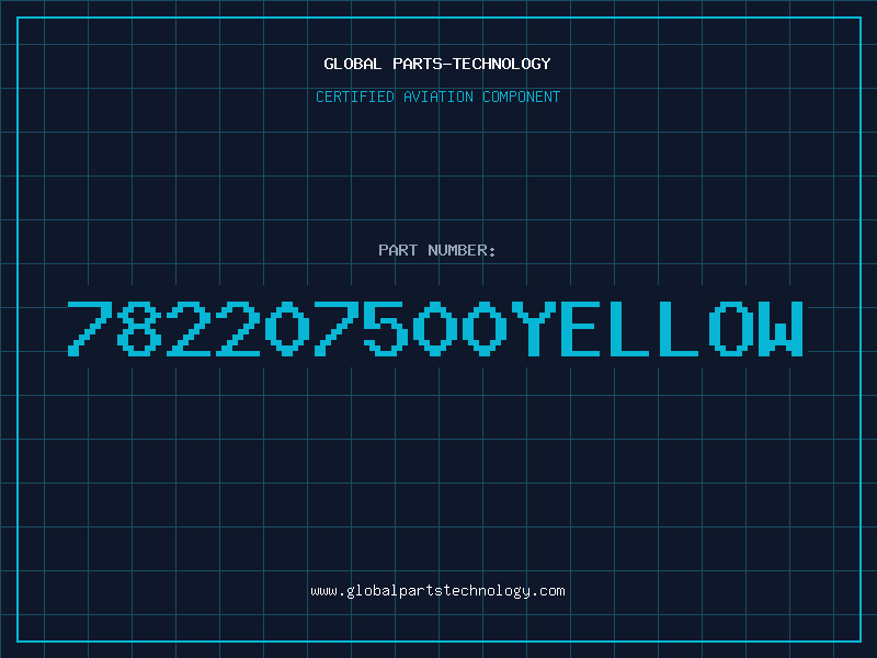 Aviation Part 782207500YELLOW