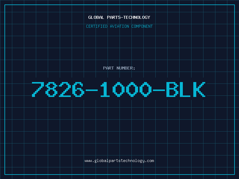 Aviation Part 7826-1000-BLK