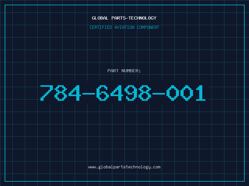 Aviation Part 784-6498-001