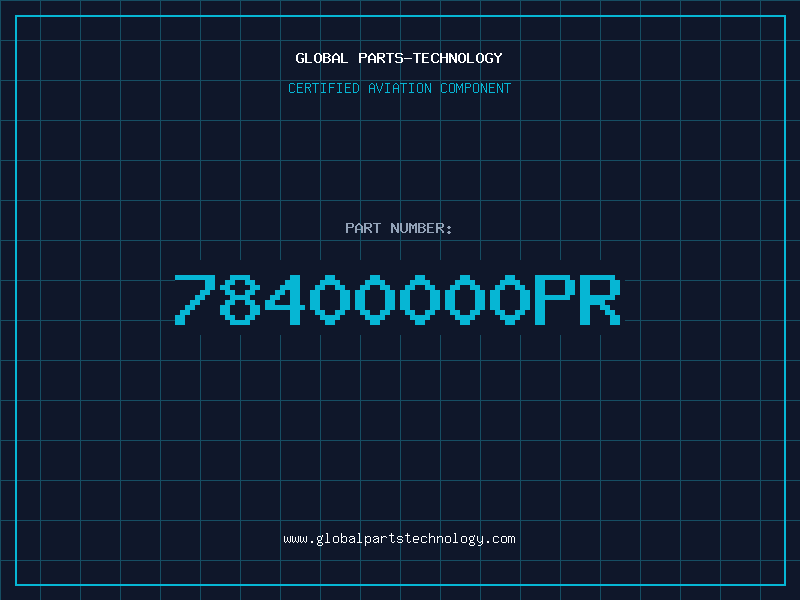 Aviation Part 78400000PR