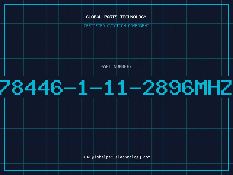 Aviation Part 78446-1-11.2896MHZ