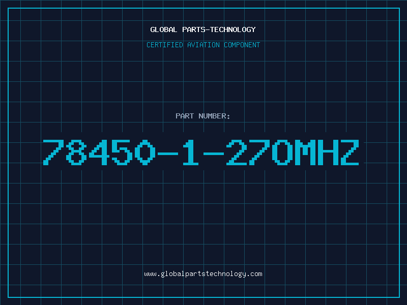 Aviation Part 78450-1-27OMHZ