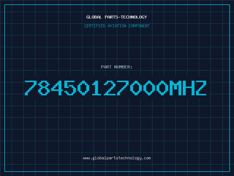 Aviation Part 78450127000MHZ