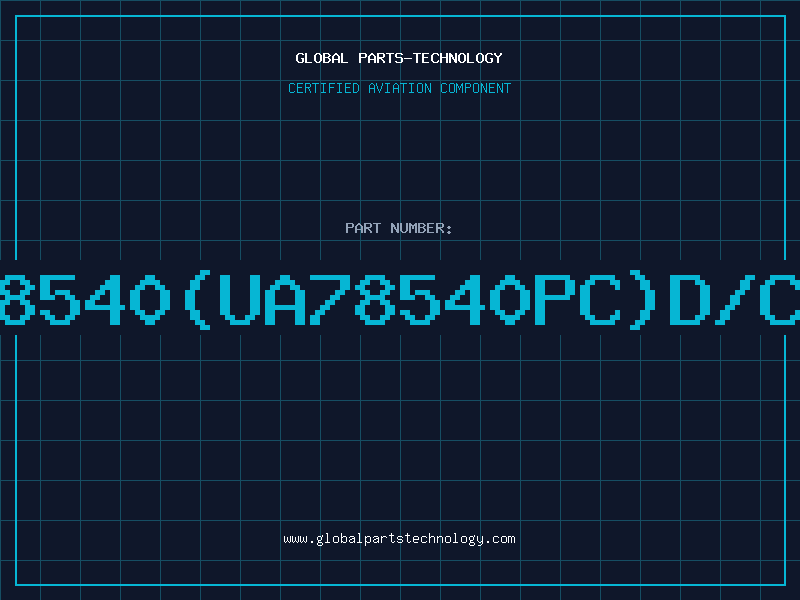 Aviation Part 78540(UA78540PC)D/C8