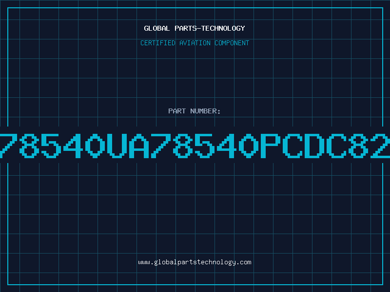 Aviation Part 78540UA78540PCDC82