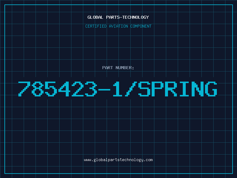 Aviation Part 785423-1/SPRING