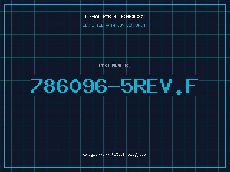 Aviation Part 786096-5REV.F