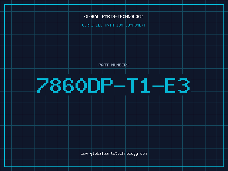 Aviation Part 7860DP-T1-E3