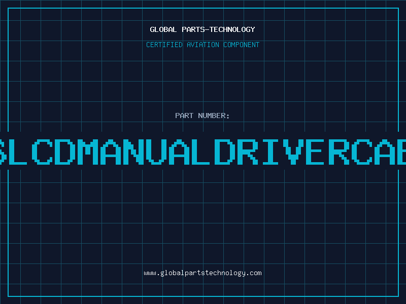 Aviation Part 786LCDMANUALDRIVERCABLE