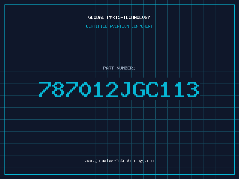 Aviation Part 787012JGC113