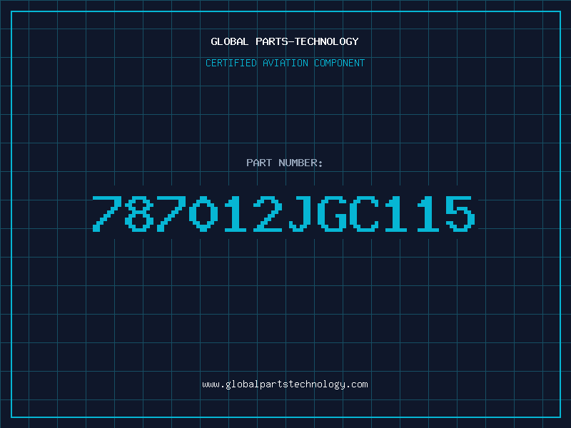 Aviation Part 787012JGC115