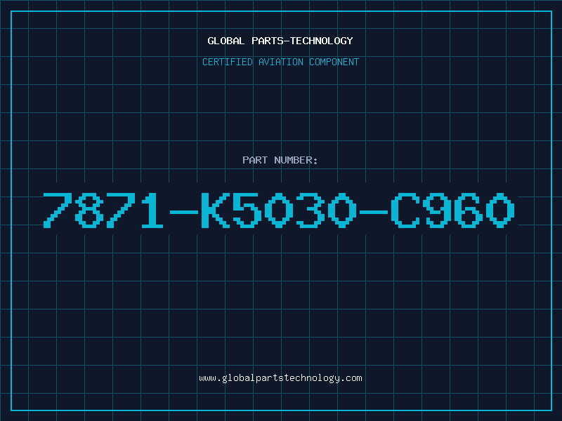Aviation Part 7871-K5030-C960