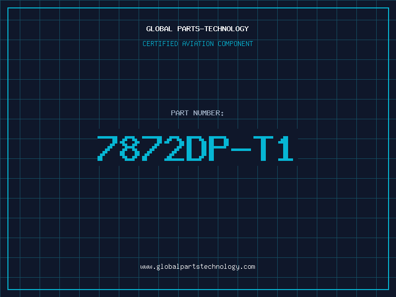 Aviation Part 7872DP-T1