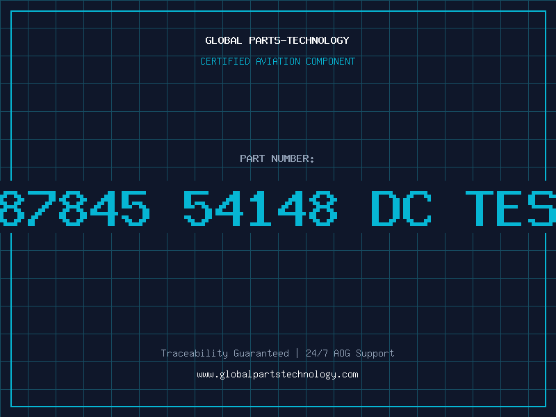 Aviation Part 787845 54148 DC TEST