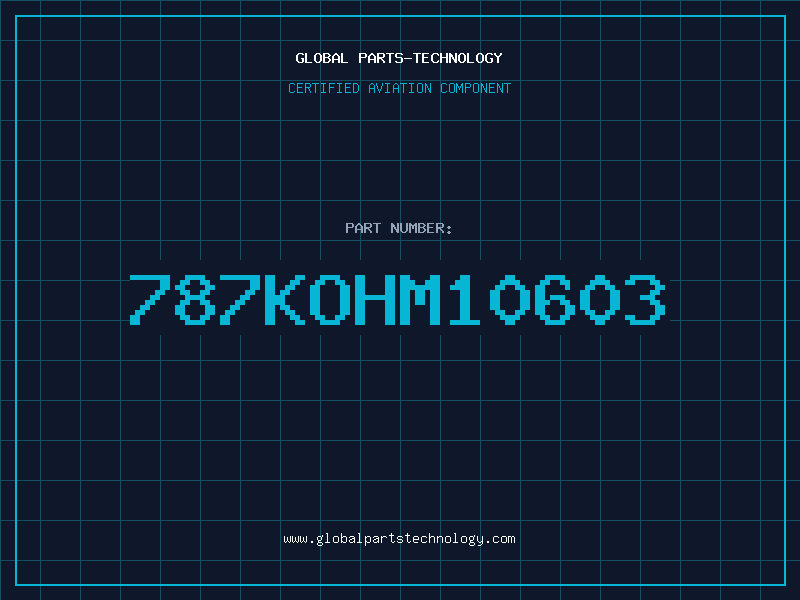 Aviation Part 787KOHM10603