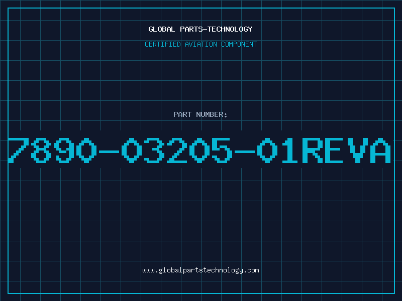 Aviation Part 7890-03205-01REVA
