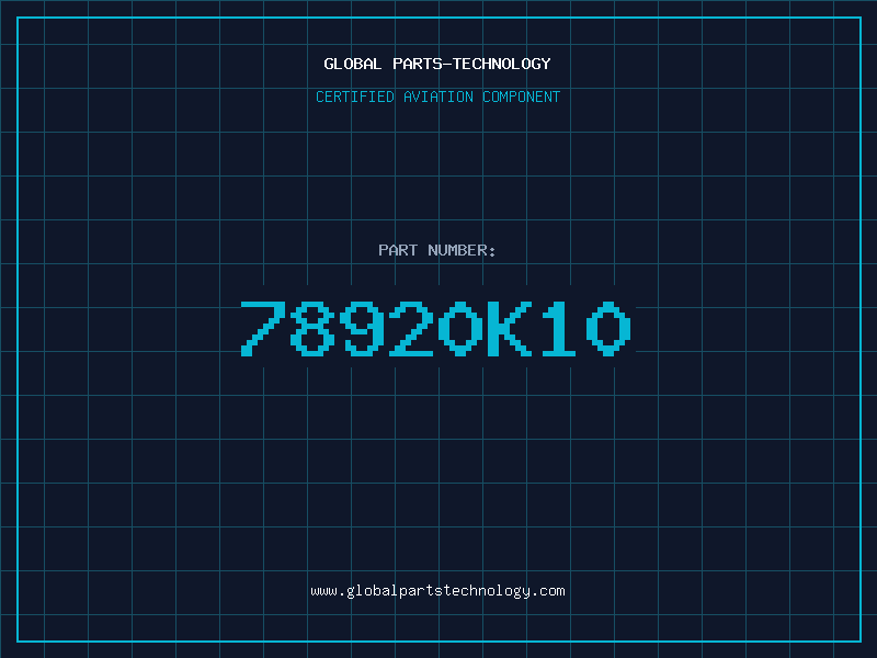 Aviation Part 78920K10