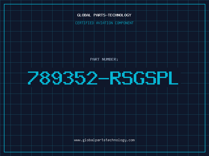 Aviation Part 789352-RSGSPL