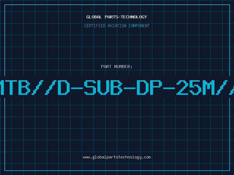 Aviation Part 7905-25MTB//D-SUB-DP-25M//DMS-25P