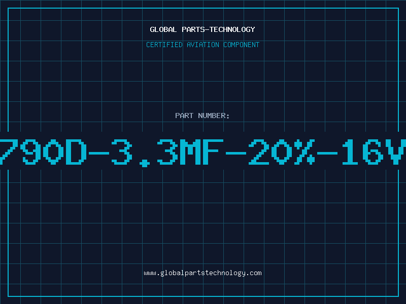 Aviation Part 790D-3.3MF-20%-16V