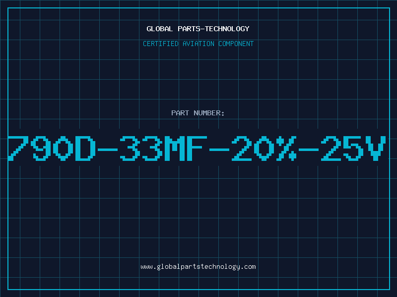 Aviation Part 790D-33MF-20%-25V