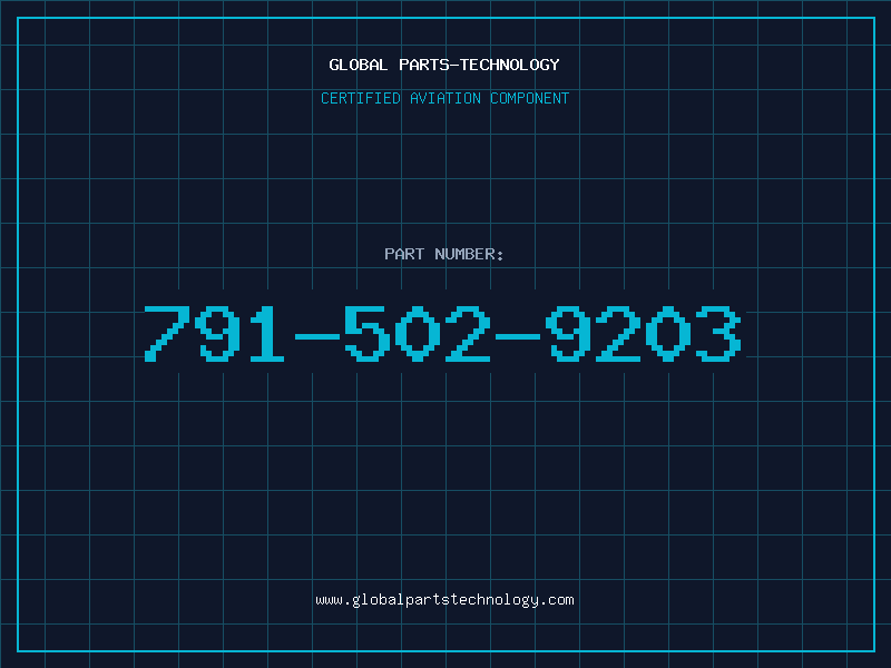 Aviation Part 791-502-9203