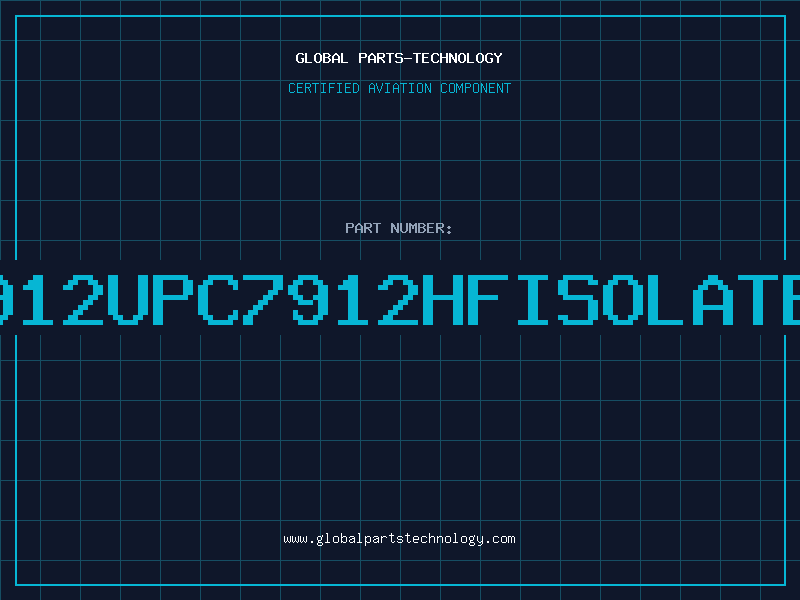 Aviation Part 7912UPC7912HFISOLATED