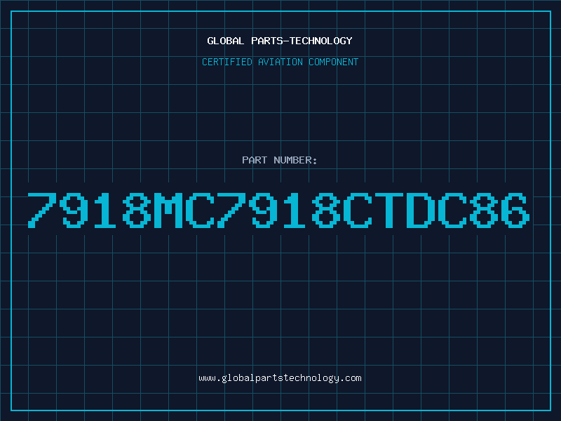 Aviation Part 7918MC7918CTDC86