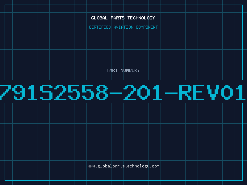 Aviation Part 791S2558-201-REV01