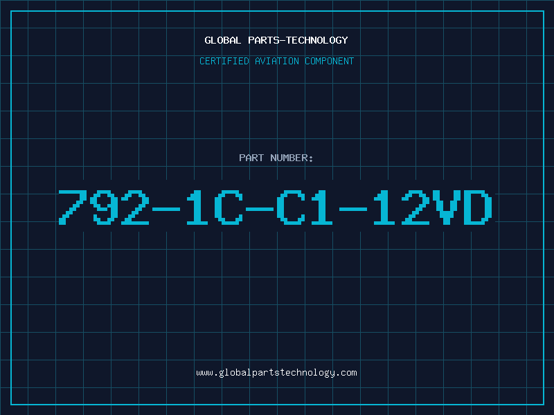 Aviation Part 792-1C-C1-12VD