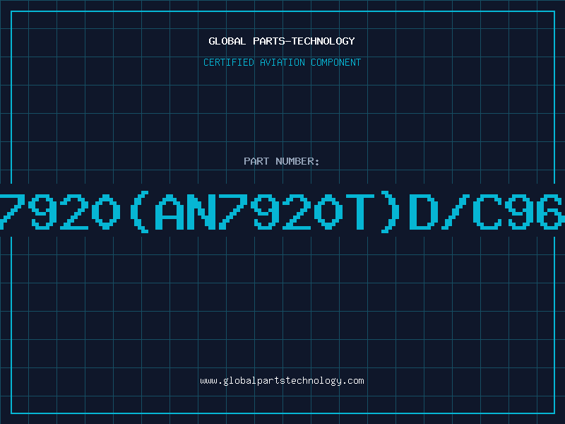 Aviation Part 7920(AN7920T)D/C96