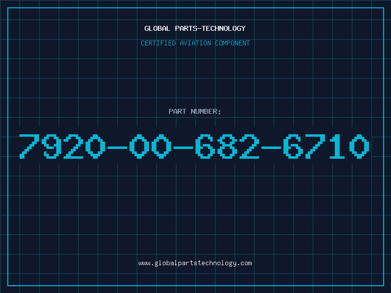 Aviation Part 7920-00-682-6710