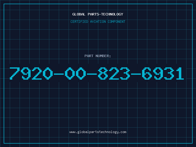 Aviation Part 7920-00-823-6931