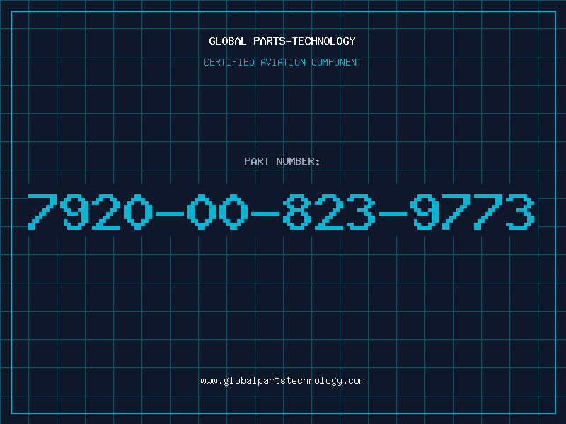 Aviation Part 7920-00-823-9773