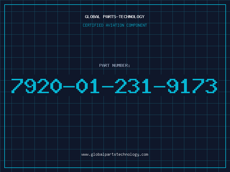 Aviation Part 7920-01-231-9173