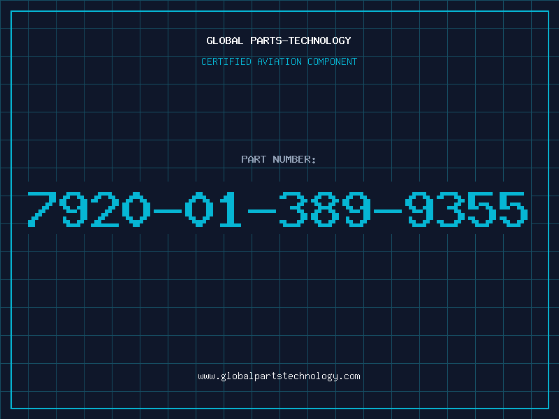 Aviation Part 7920-01-389-9355
