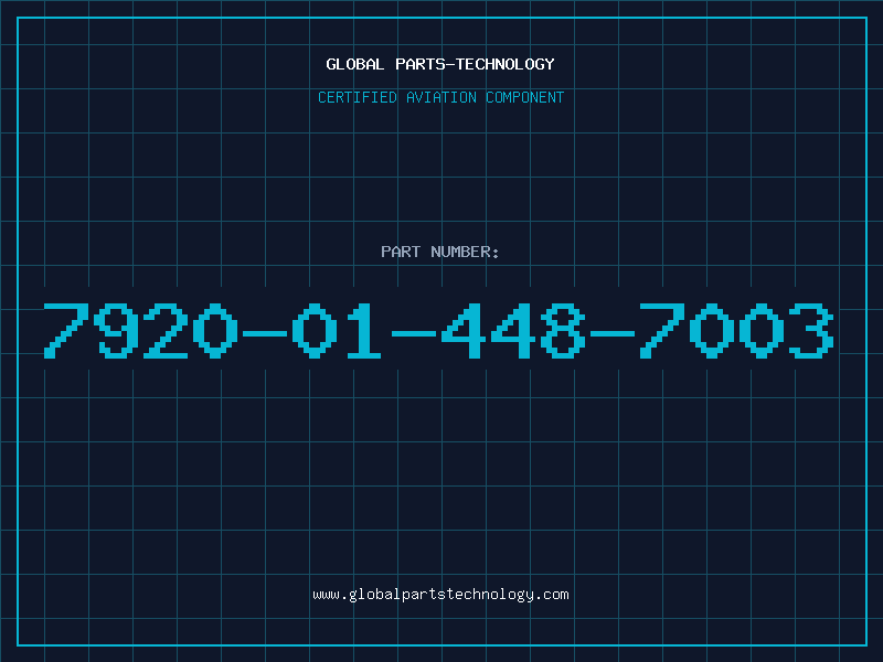 Aviation Part 7920-01-448-7003