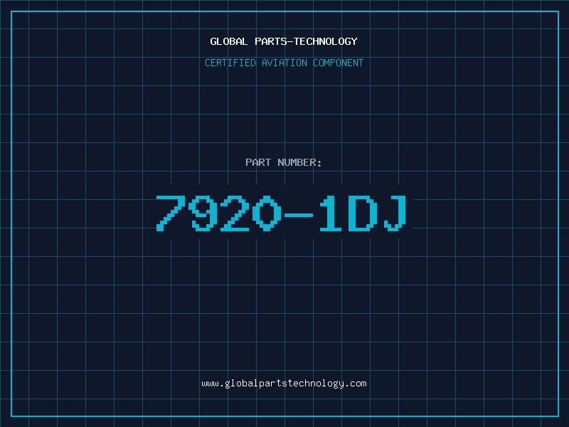 Aviation Part 7920-1DJ