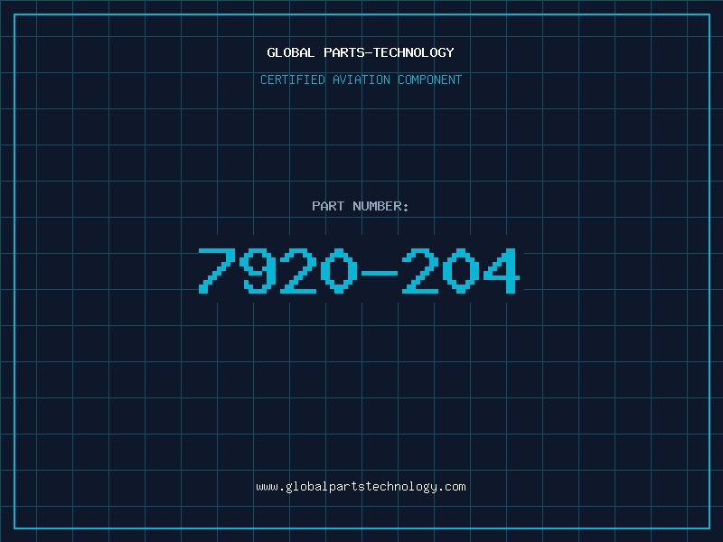 Aviation Part 7920-204