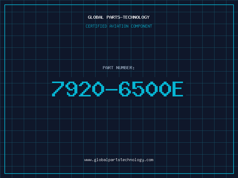 Aviation Part 7920-6500E