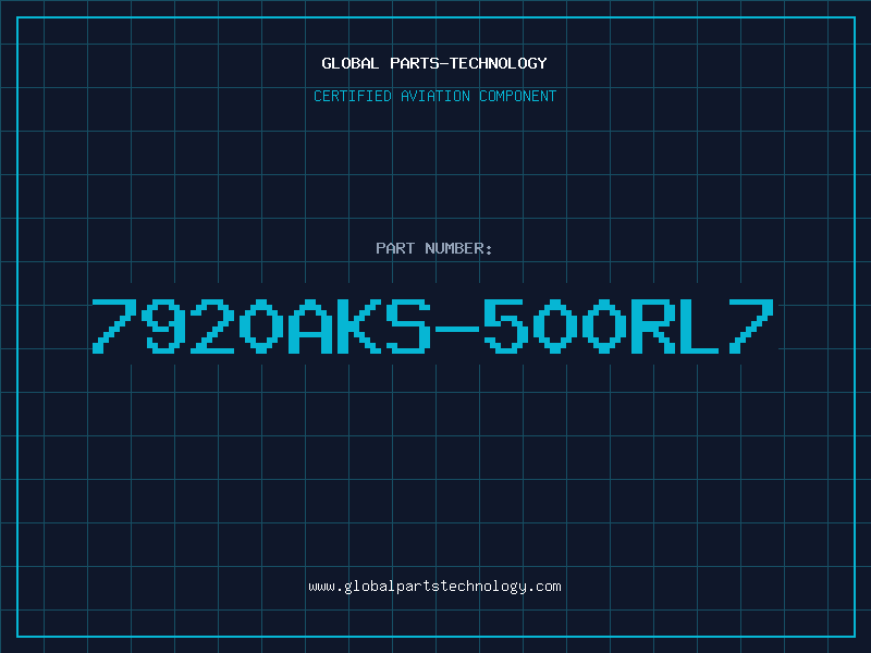 Aviation Part 7920AKS-500RL7