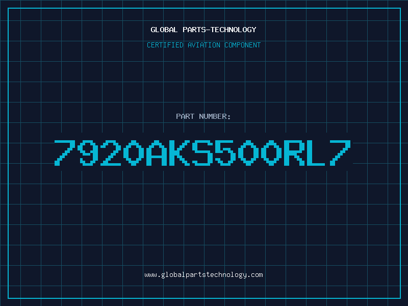 Aviation Part 7920AKS500RL7